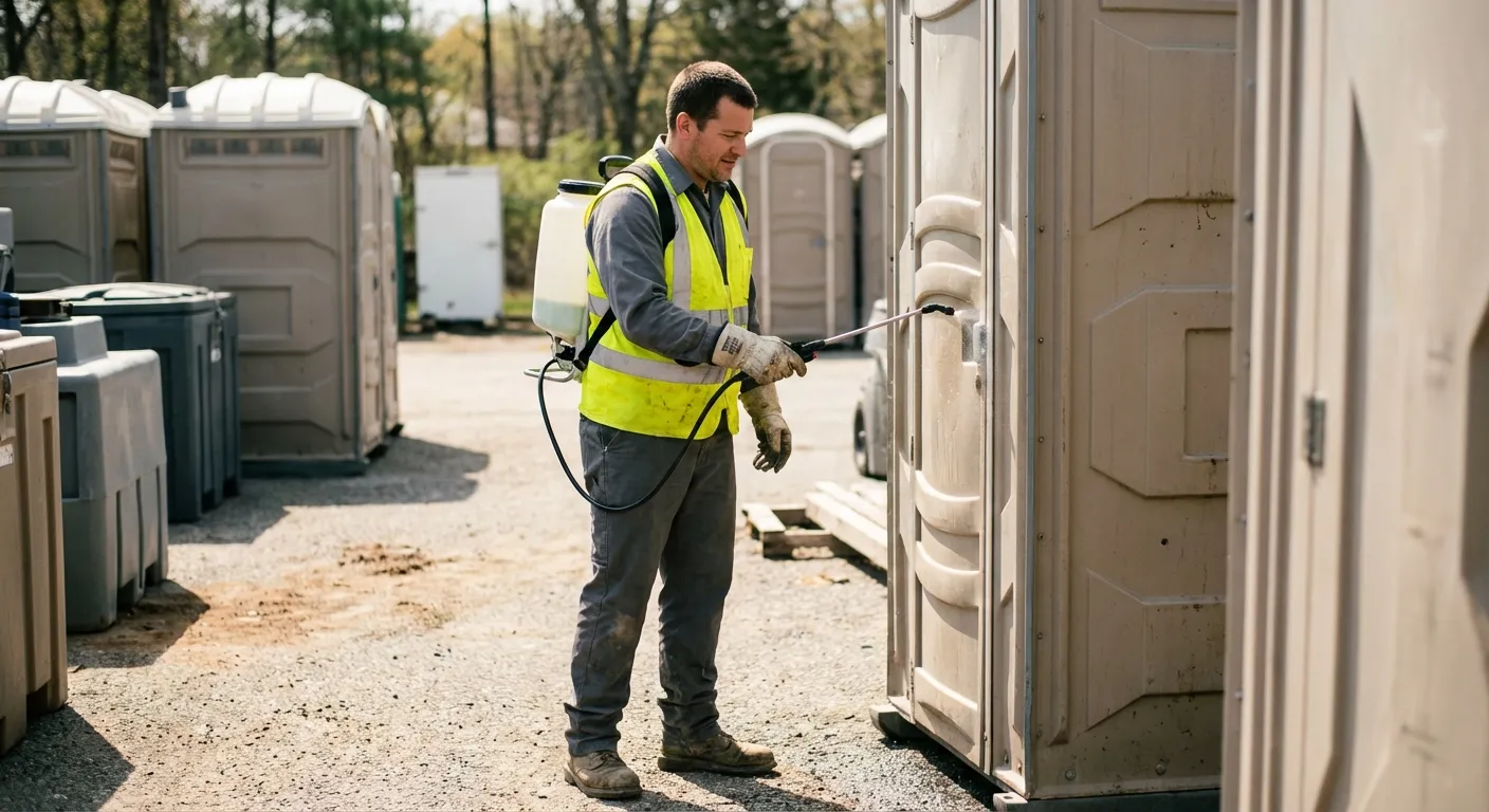 Sanitation safety protocols and portable restroom rental in Denver, CO